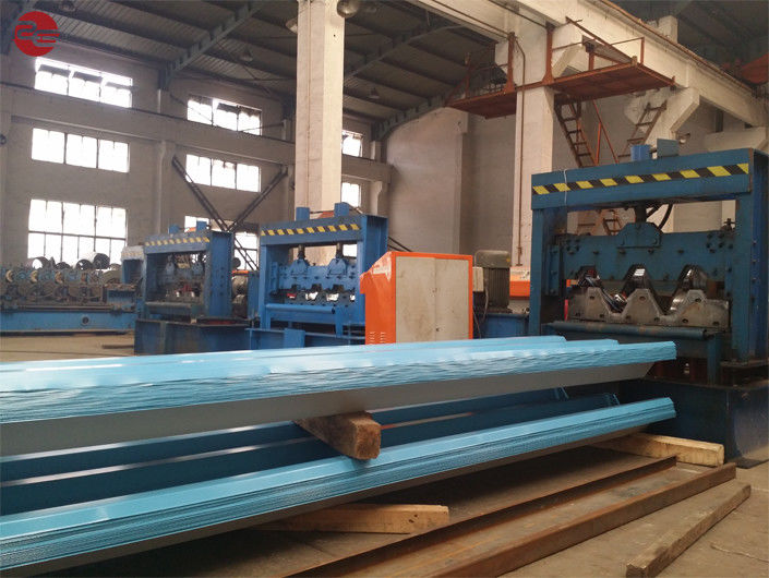 Kalınlığı 0.55mm Renk Kaplı Sac, Galvanizli Oluklu Çatı Levhaları
