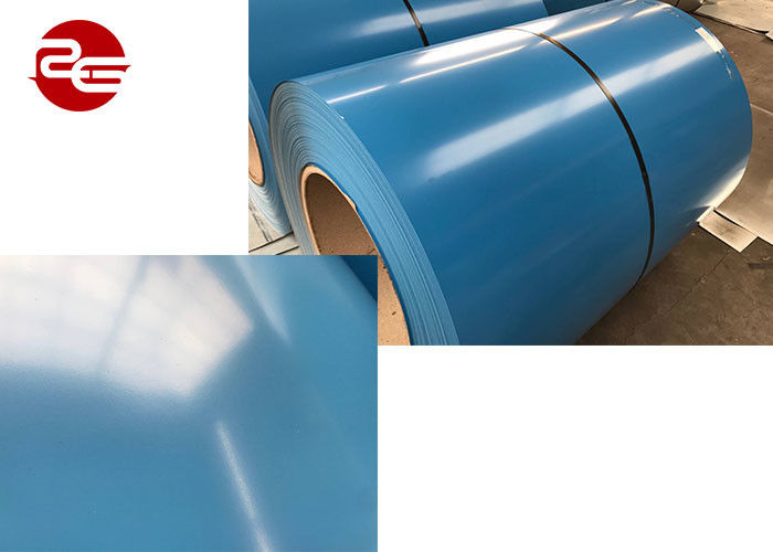Boyalı PPGI PPGL Renkli Kaplamalı Çatı Sayfası 0.12-2.00mm Kalınlık