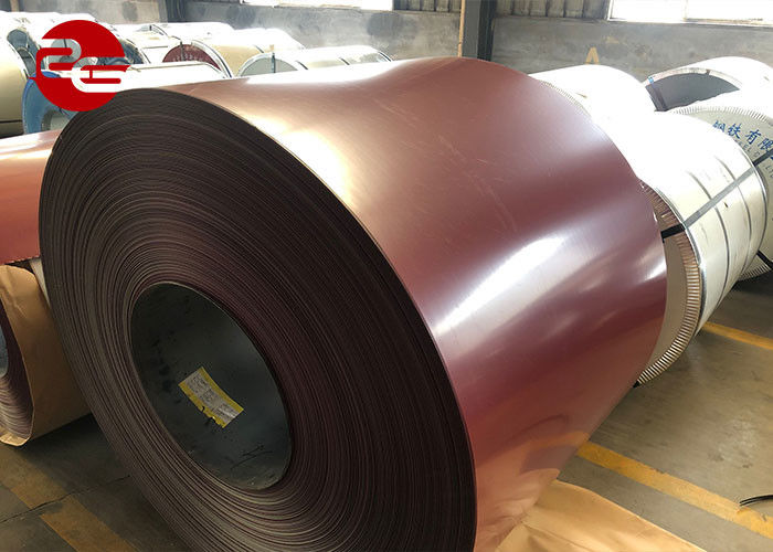 Renk Kaplı Metal Ppgi Çatı Sayfası Boyalı 0.12mm - Evler için 2.0mm Kalınlık